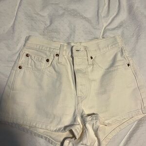 Women's Cream Shorts Levi’s Jean